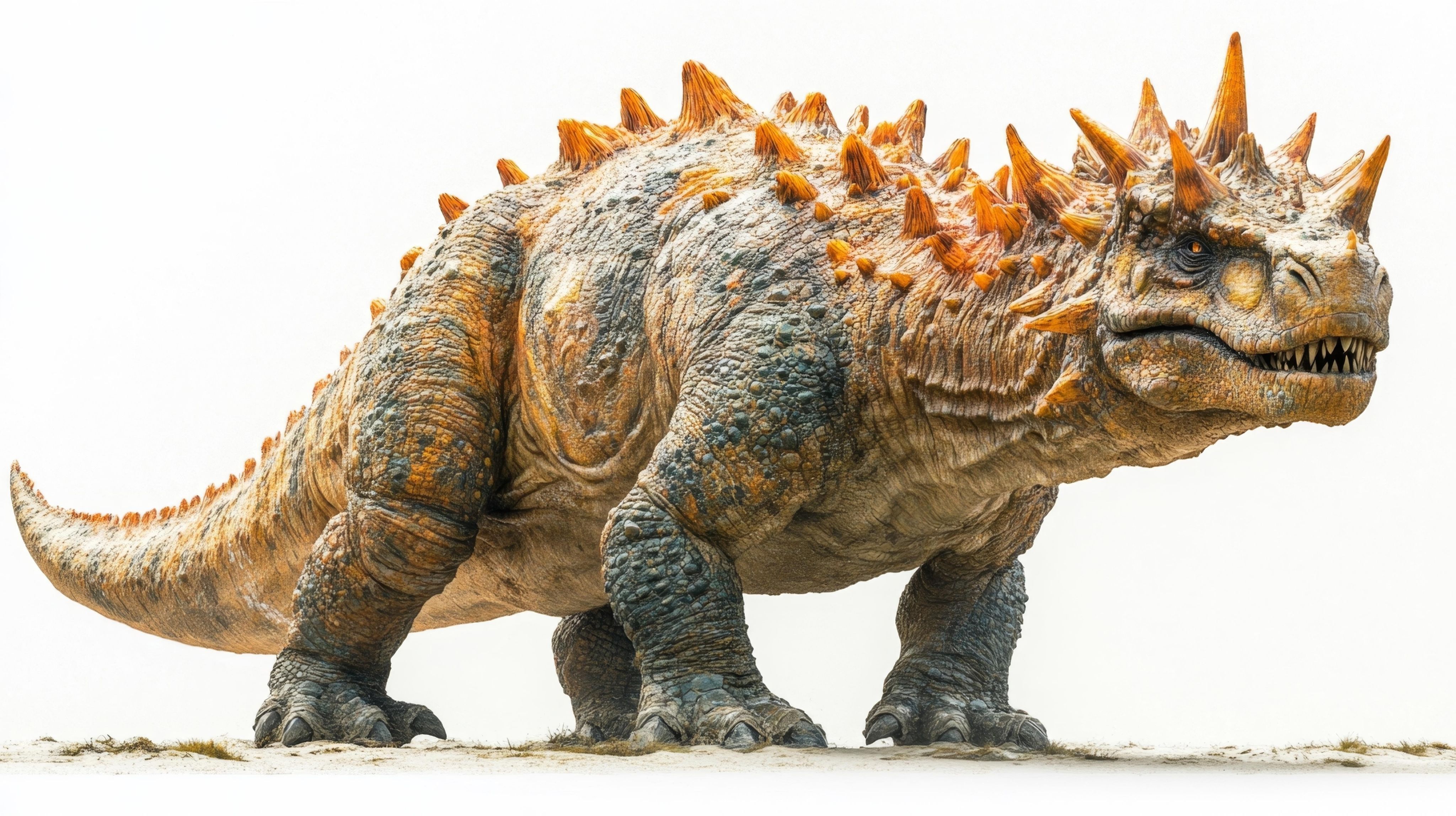 brown dinosaur illustration